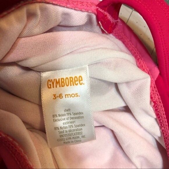 NWT Gymboree Koala Baby Girl Onepiece Swimsuit.Size 3-6 Months.Pink.Red … - Picture 5 of 12